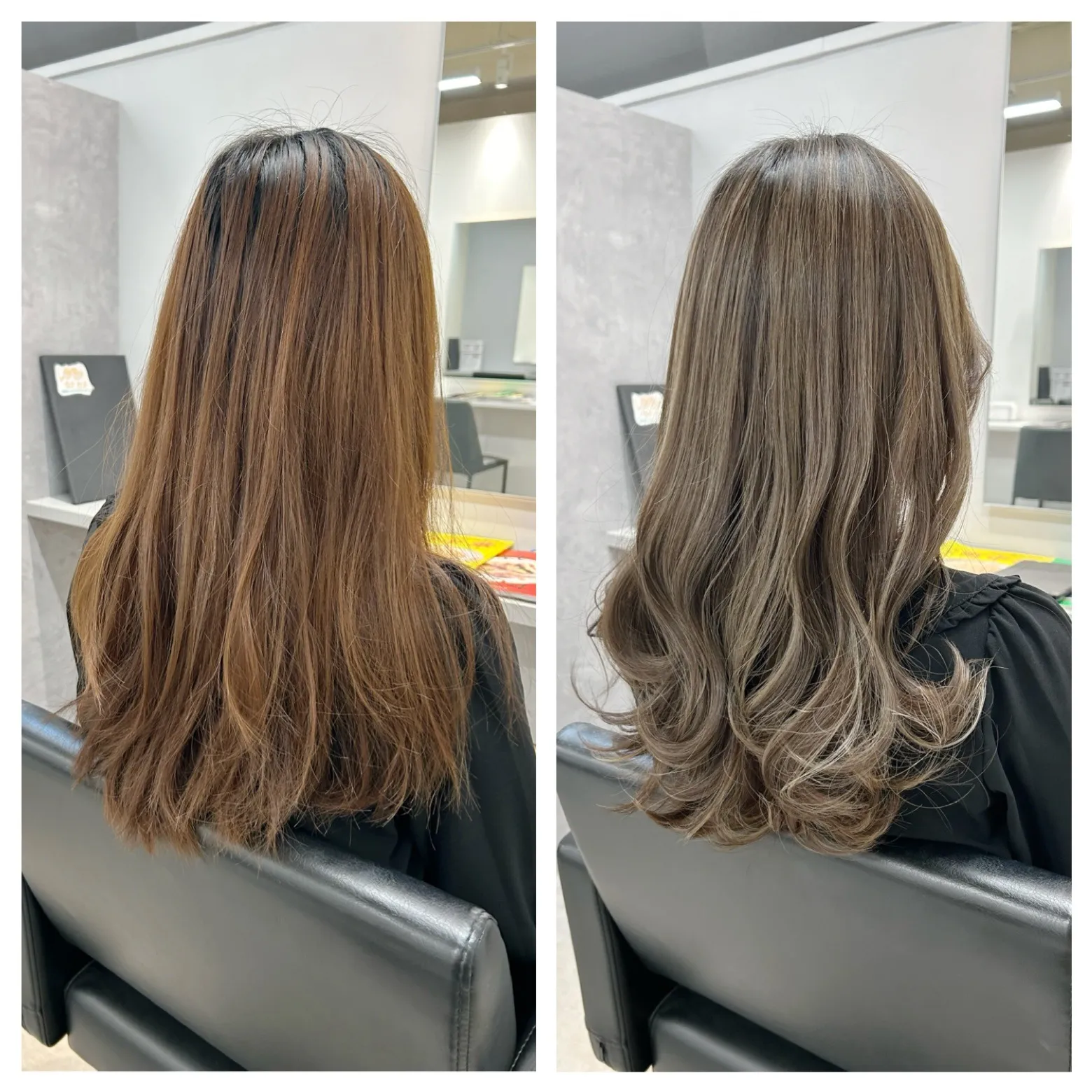 before→after