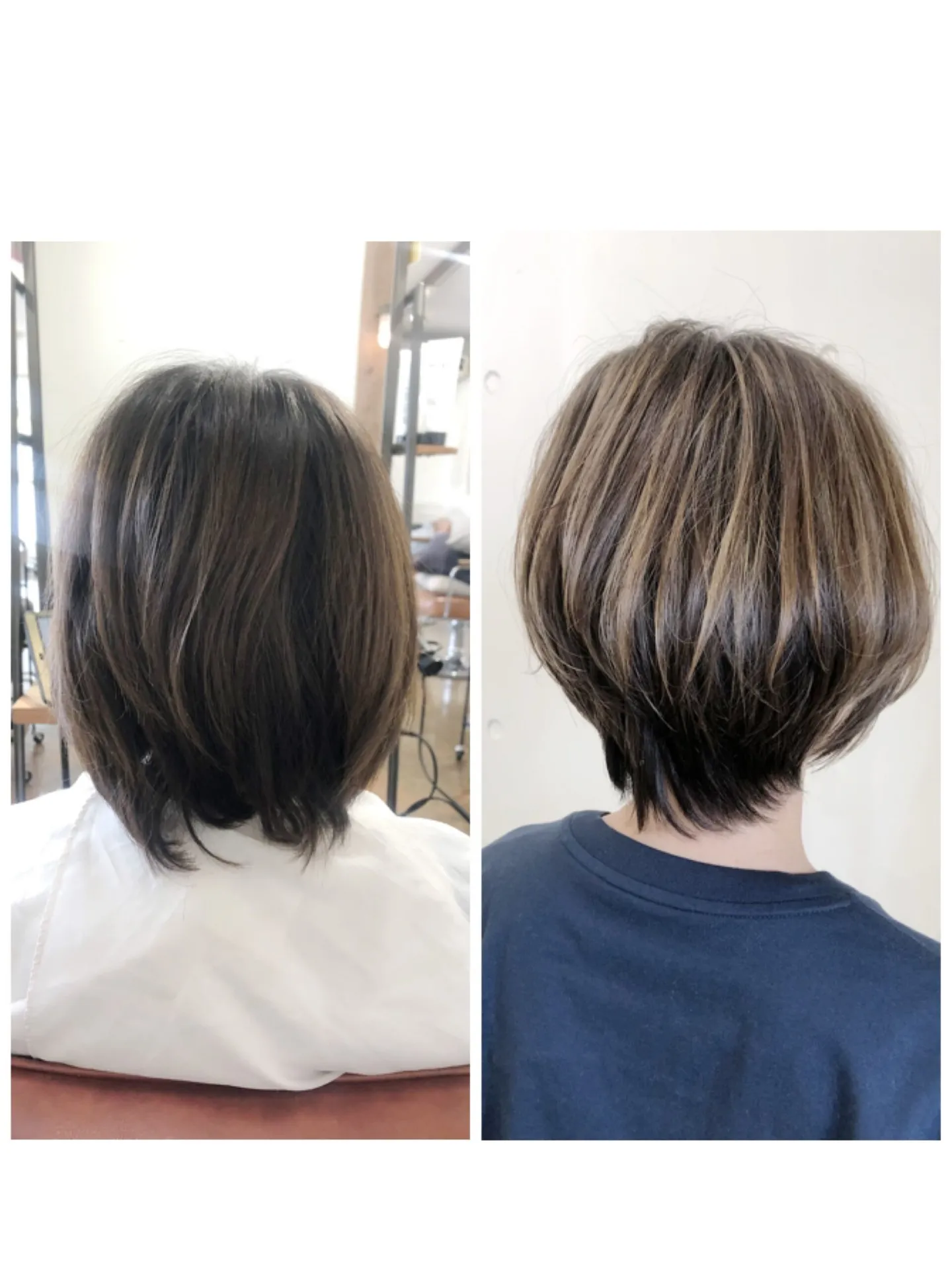 before→after